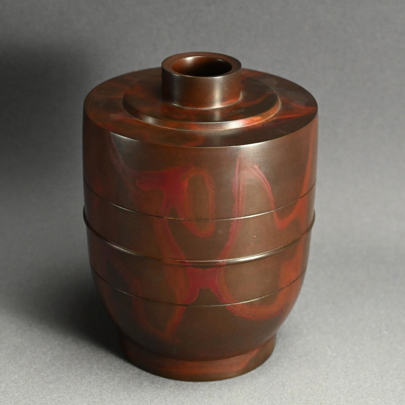 Modernist Bronze Vase ー蓮田 修吾郎 "独楽"