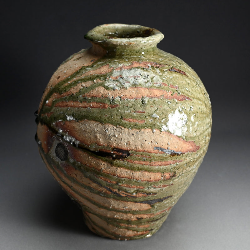 Ash Glazed Tsubo ー村越 琢磨 “灰釉大壺”