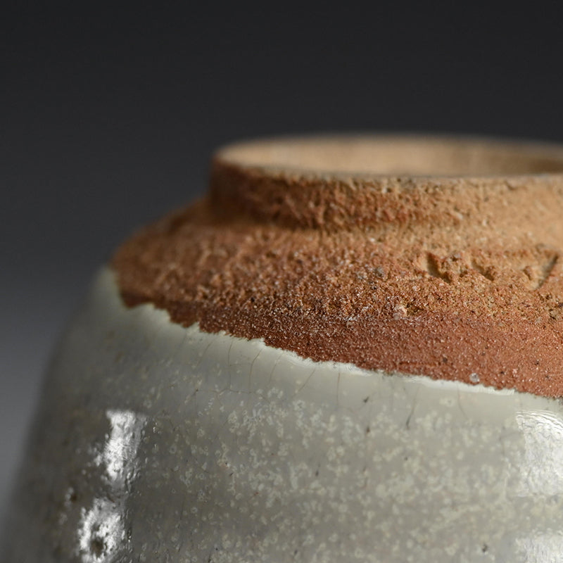 Karatsu Chawan Tea Bowl ー中川 自然坊 “斑唐津 茶碗”