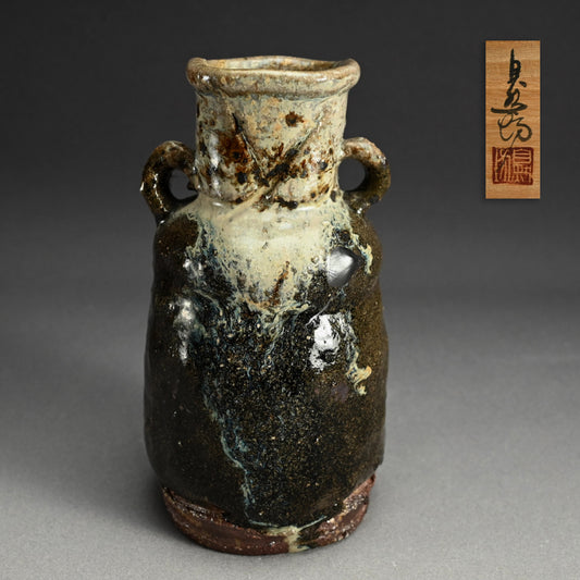 Chossen Karatsu Vase ー中川 自然坊 “朝鮮唐津花入”