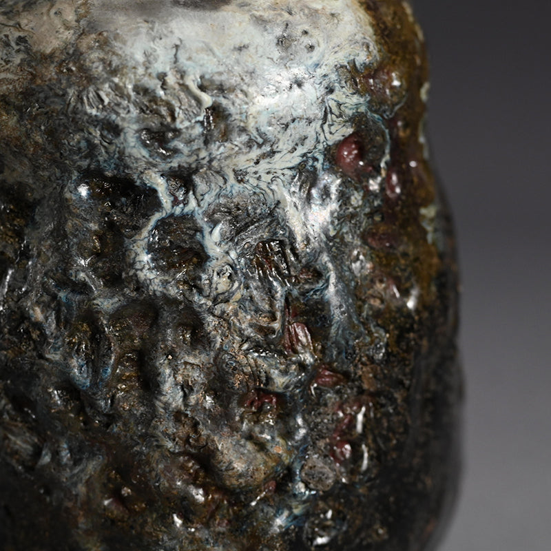 Chossen Karatsu Vase ー中川 自然坊 “朝鮮唐津花入”