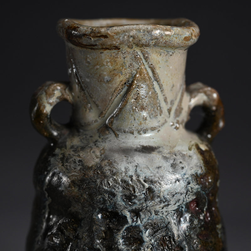 Chossen Karatsu Vase ー中川 自然坊 “朝鮮唐津花入”