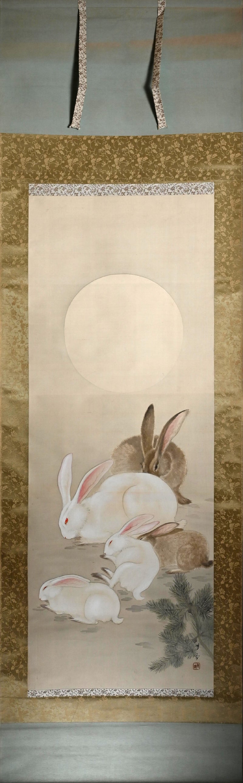 Rabbits in Moonlight ー堀田 秀叢 “群兎”