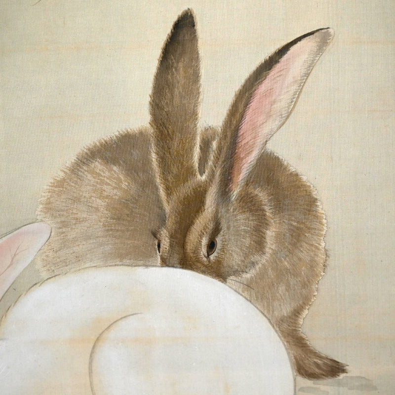 Rabbits in Moonlight ー堀田 秀叢 “群兎”