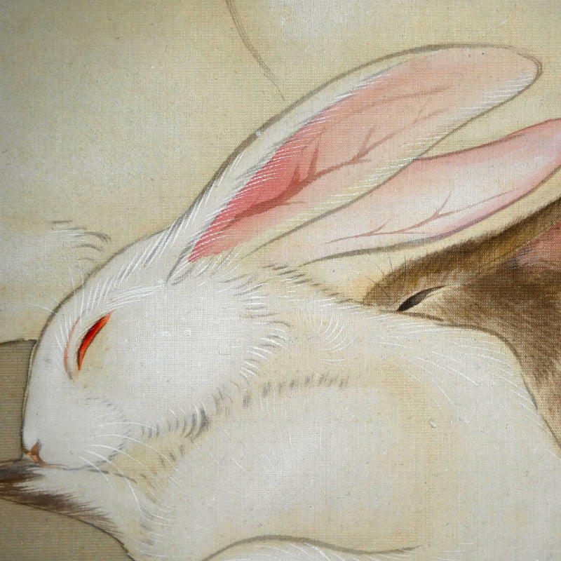 Rabbits in Moonlight ー堀田 秀叢 “群兎”