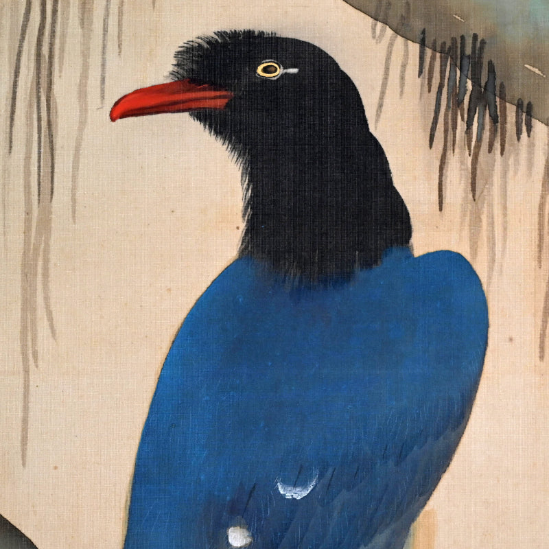 Taisho period Japanese Scroll ー斎藤 竜江 “山ムスメ”