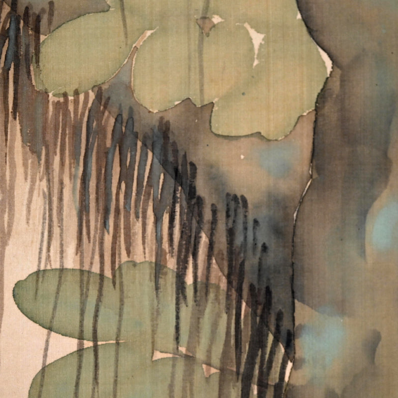 Taisho period Japanese Scroll ー斎藤 竜江 “山ムスメ”