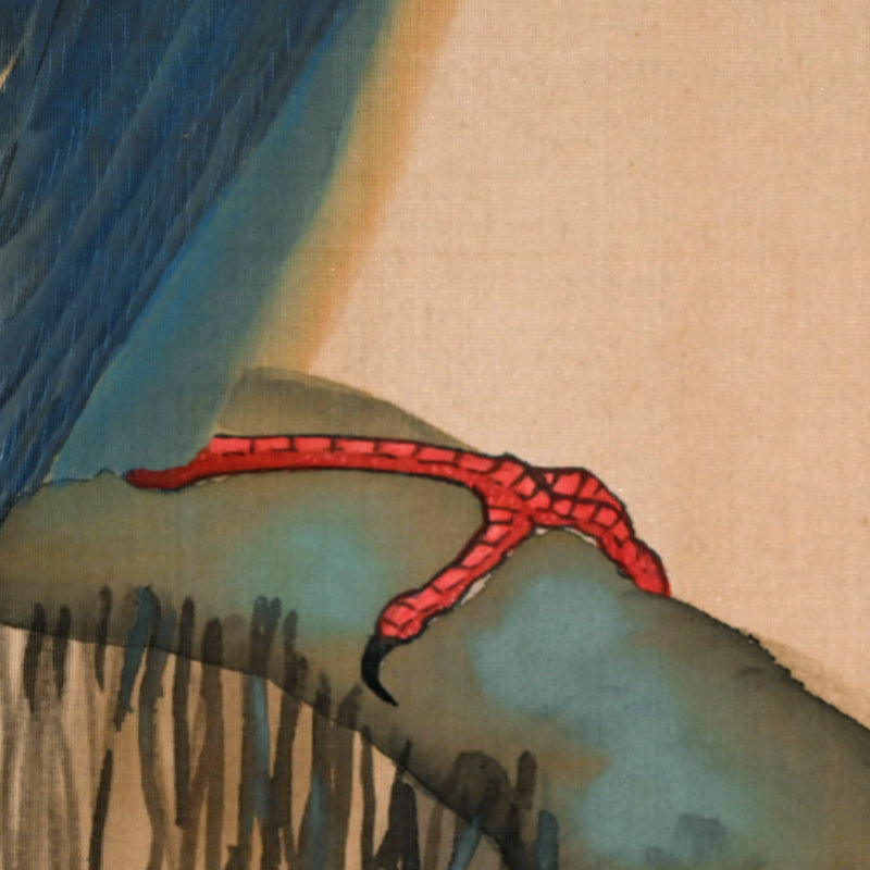 Taisho period Japanese Scroll ー斎藤 竜江 “山ムスメ”