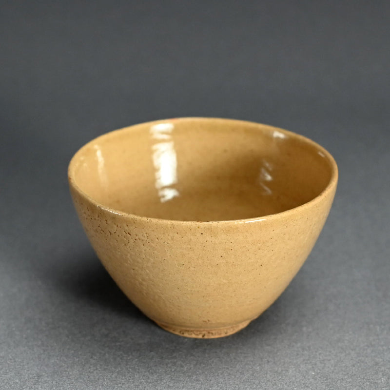 Edo period Japanese Kiseto Chawan Tea Bowl ー黄瀬戸御茶碗