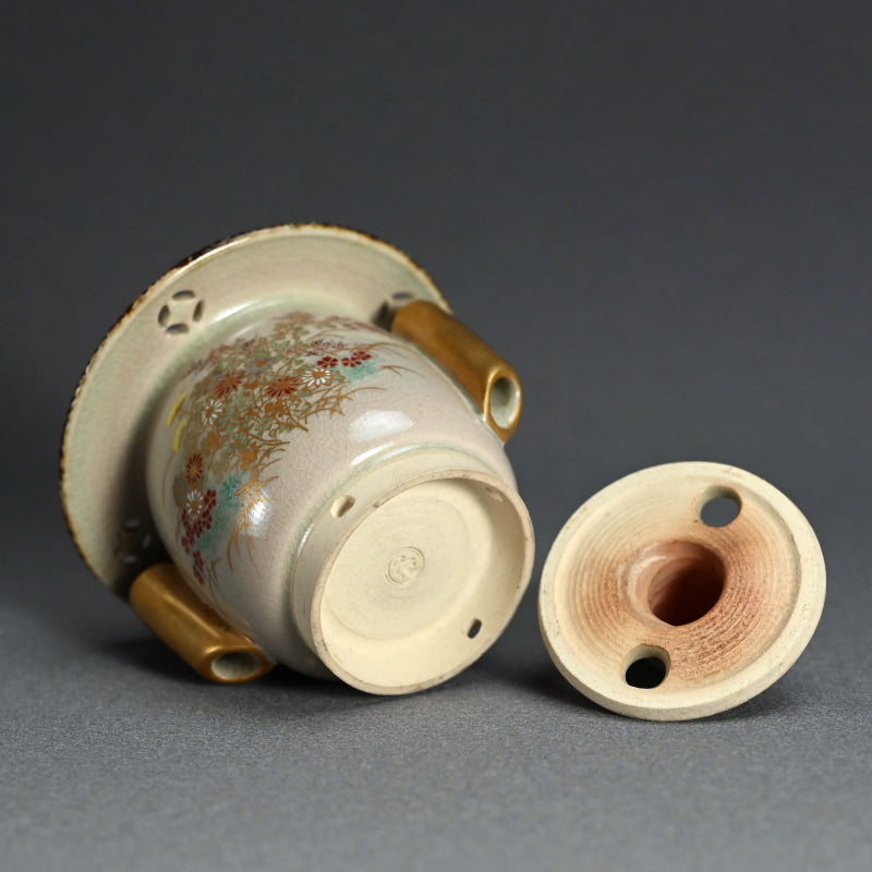Rabbit Koro Incense Burner ー初代 久世 久宝 "兎 香爐"