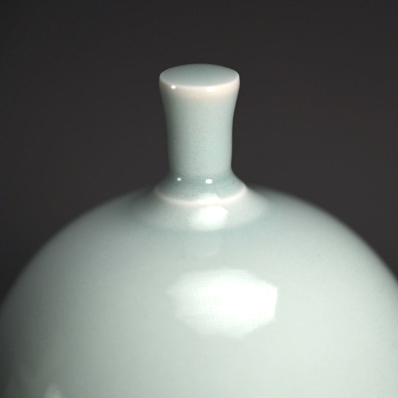 Sencha Porcelain Tea Cup Set ー八木 明 “蓋物付 煎茶碗”