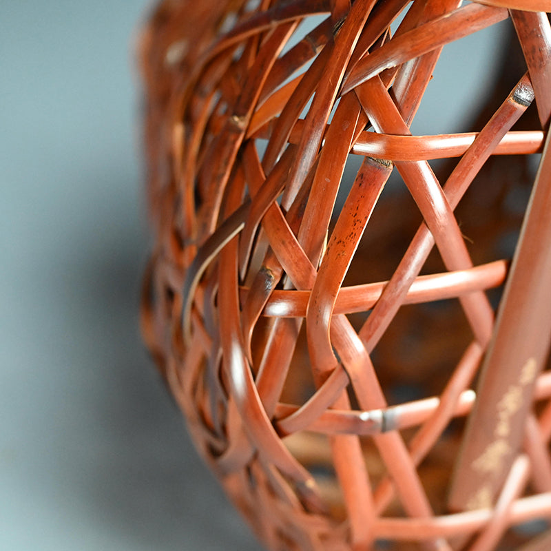 Bamboo Basket ー五代 早川 尚古斎 "鳳凰竹花籠"