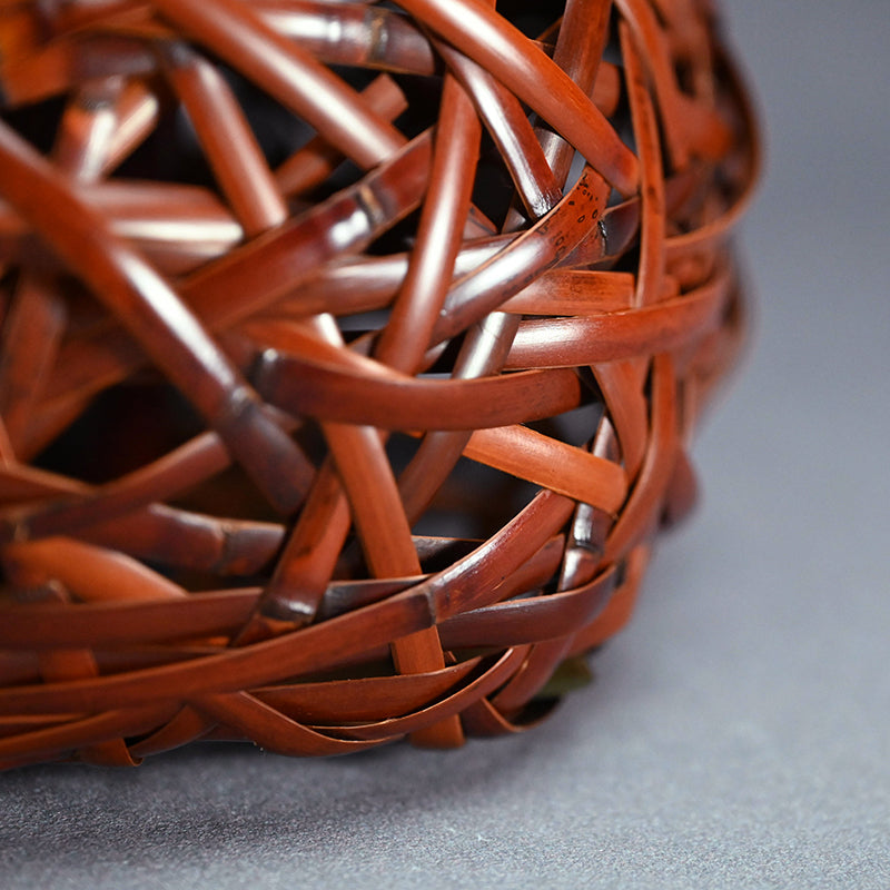 Bamboo Basket ー五代 早川 尚古斎 "鳳凰竹花籠"
