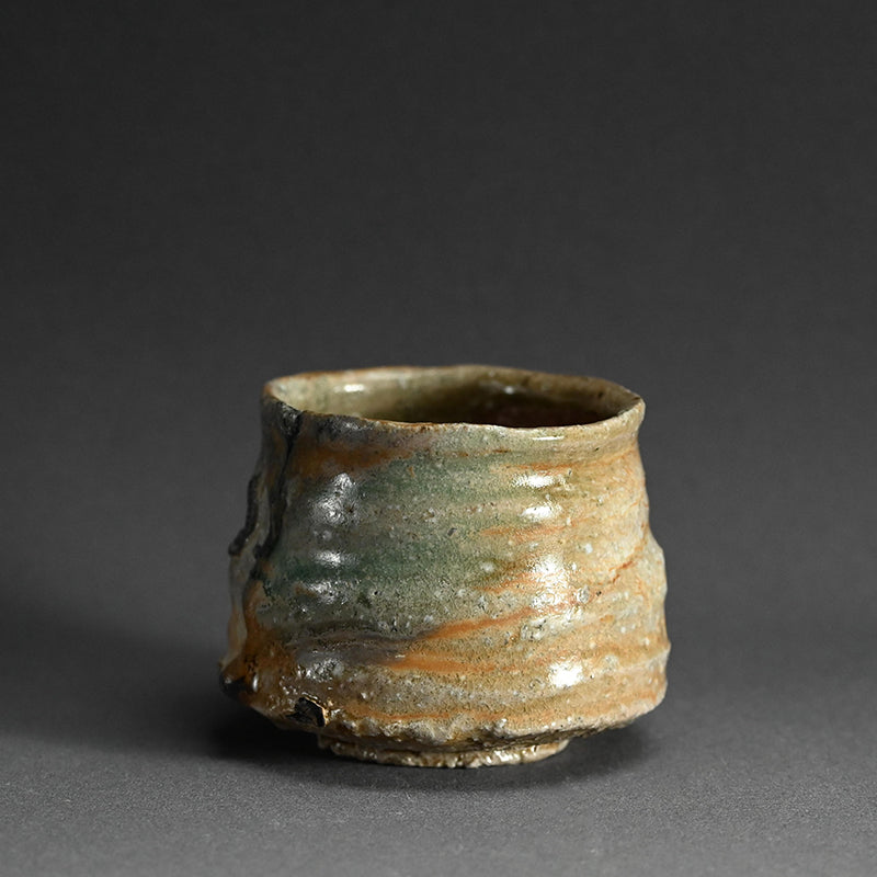 Superb Shigaraki Chawan Tea Bowl ー古谷 和也 “信楽茶盌”
