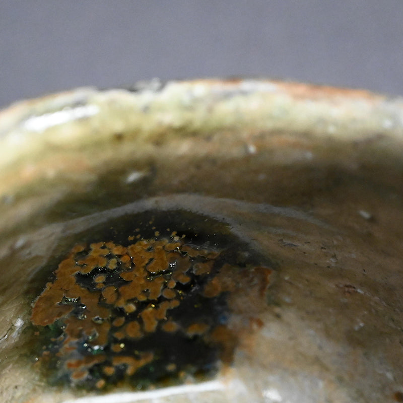 Superb Shigaraki Chawan Tea Bowl ー古谷 和也 “信楽茶盌”