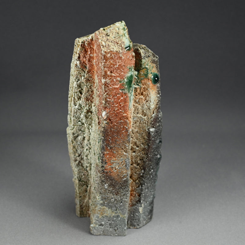 Shigaraki Mentori Hanaire Vase ー古谷 和也 “面取花入”