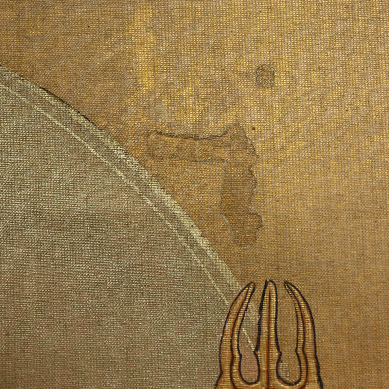 Rare Edo p. Japanese Buddhist Scroll, Daizuigu Bosatsu ー"大隨求菩薩尊像"