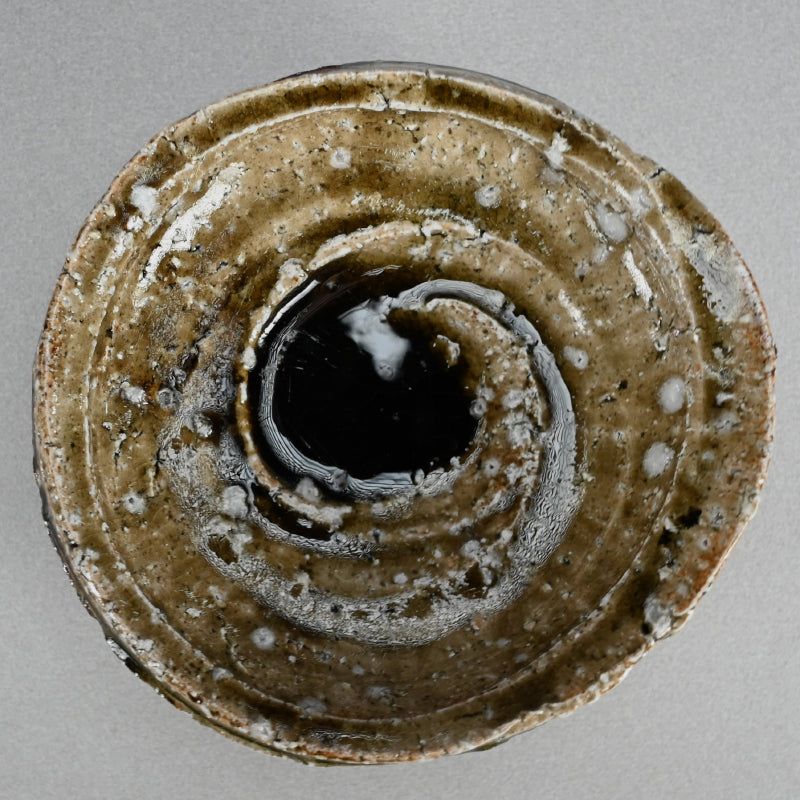 Set of 5 dishes ー村越 琢磨 “灰釉 あわび皿”