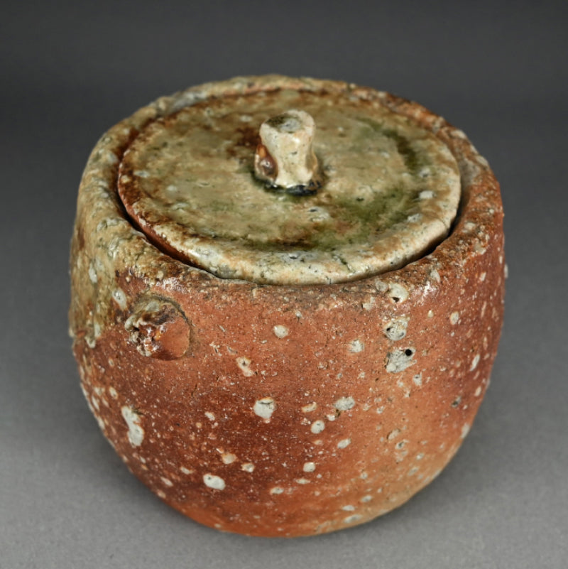 Natural Ash Glazed Anagama Mizusashi ー村越 琢磨 “信楽 水指”