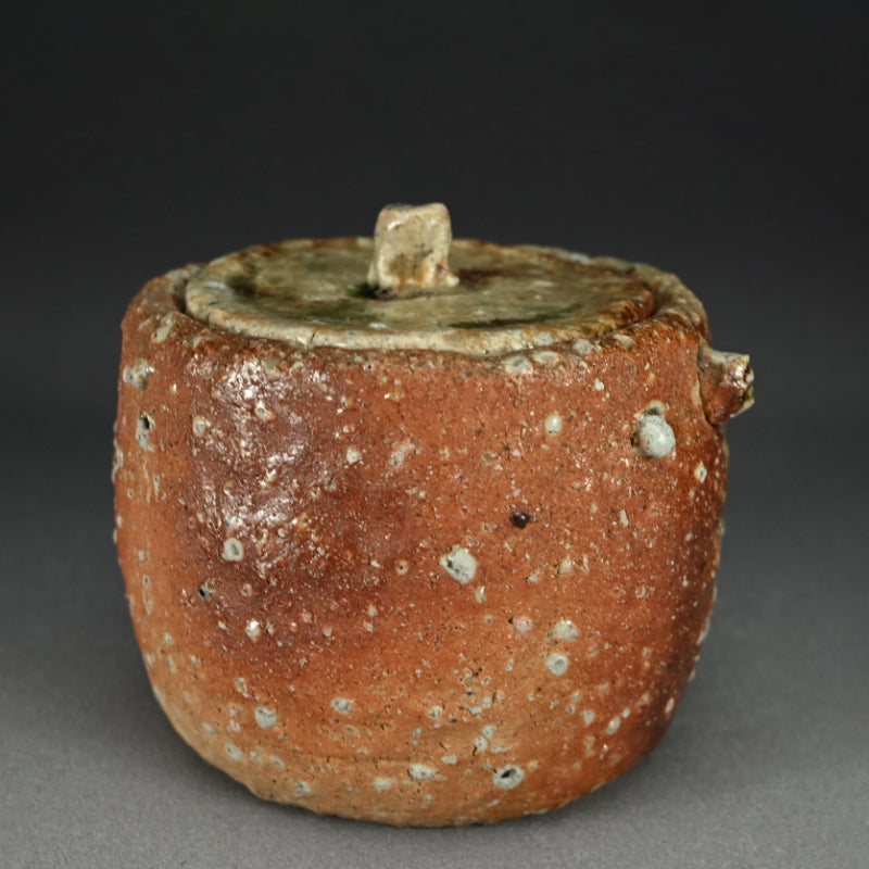 Natural Ash Glazed Anagama Mizusashi ー村越 琢磨 “信楽 水指”