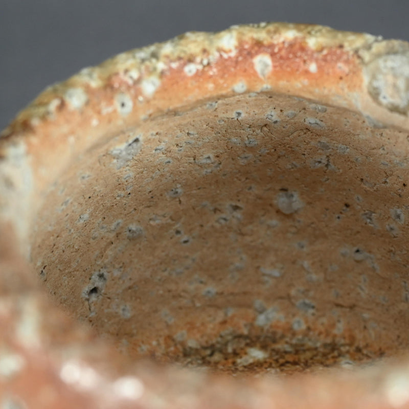 Natural Ash Glazed Anagama Mizusashi ー村越 琢磨 “信楽 水指”