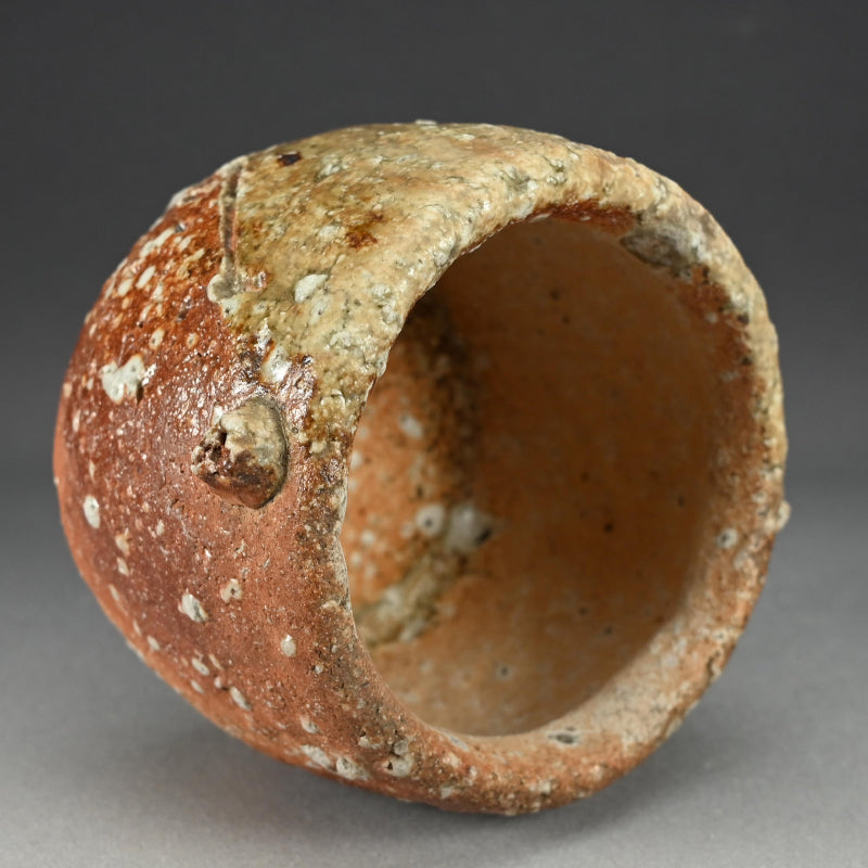 Natural Ash Glazed Anagama Mizusashi ー村越 琢磨 “信楽 水指”