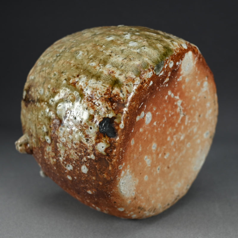 Natural Ash Glazed Anagama Mizusashi ー村越 琢磨 “信楽 水指”