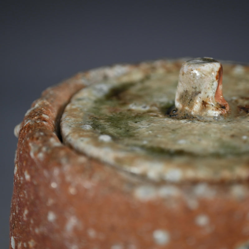 Natural Ash Glazed Anagama Mizusashi ー村越 琢磨 “信楽 水指”