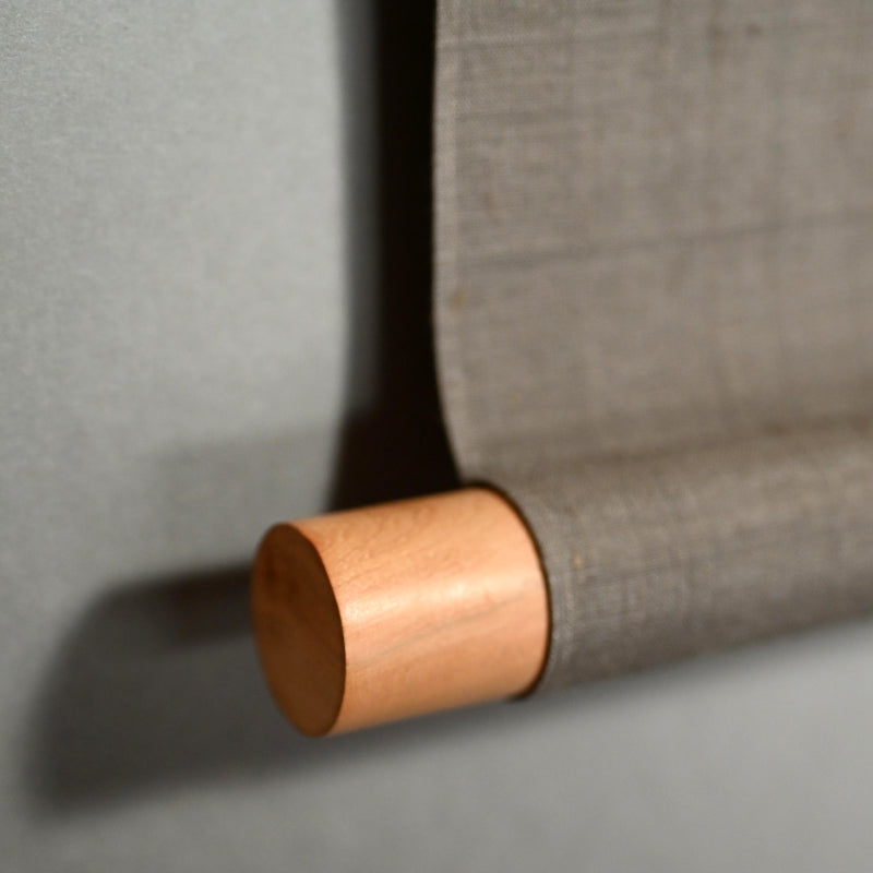 Textile Scroll by Living National Treasure ー土屋 順紀 “秋声”