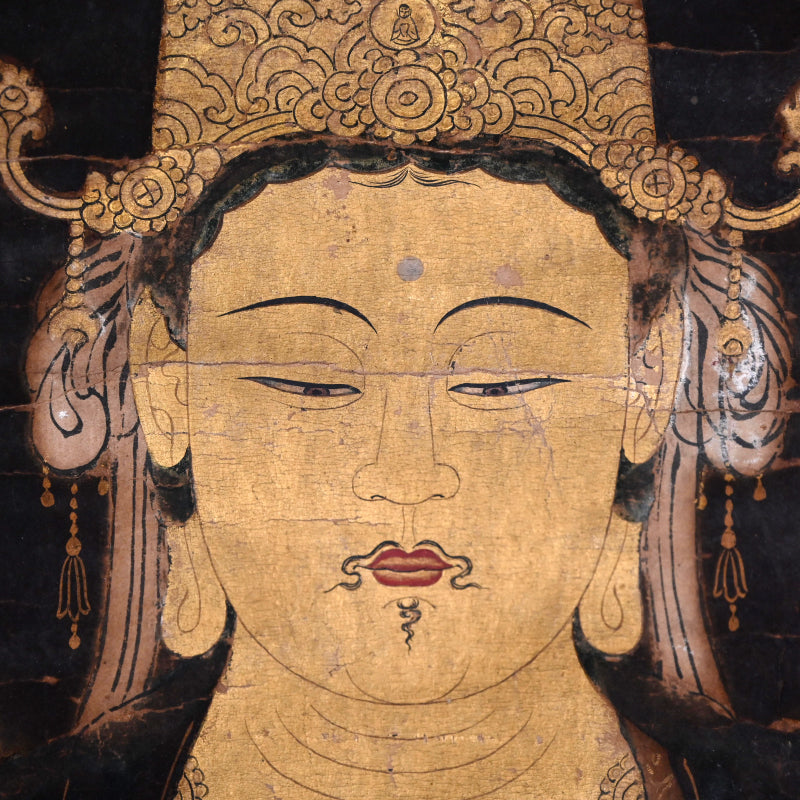 Ancient Nyorai Kojin, Guardian Deity Scroll