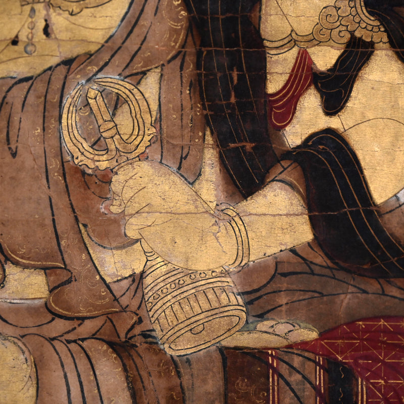 Ancient Nyorai Kojin, Guardian Deity Scroll