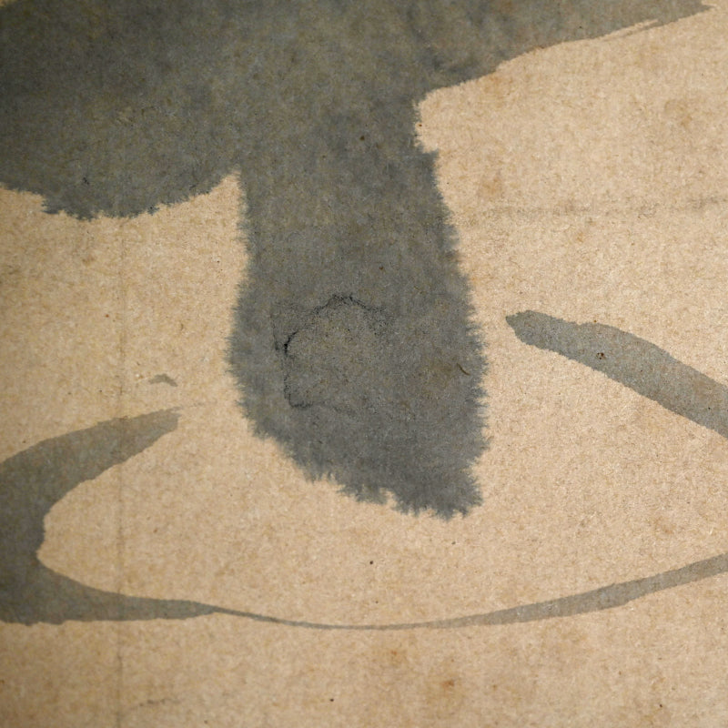 Mortar and Pestle by Hakuin Ekaku, Edo period Zen Painting ー白隠 慧鶴