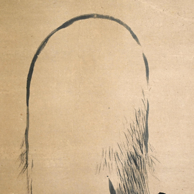 Edo period Painting, Jurojin ー狩野 栄信 “蝶夢圖”