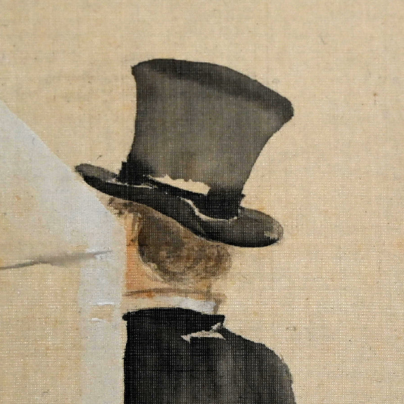 Meiji painting ー竹内 栖鳳, 谷口 香嶠 “洋装男女圖”