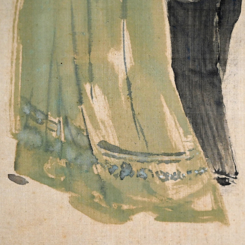 Meiji painting ー竹内 栖鳳, 谷口 香嶠 “洋装男女圖”
