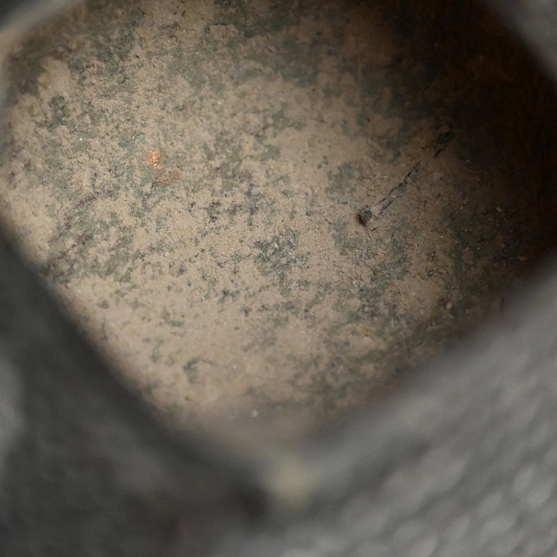 Antique, Bronze and Silver Koro Inense Burner, Ito-maki ー糸巻香炉