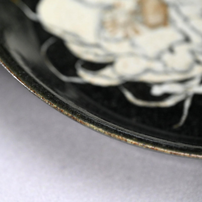 Unusual Early Work by Legendary, Moon-Flower ー和田 守卑良 “月花文鉢”