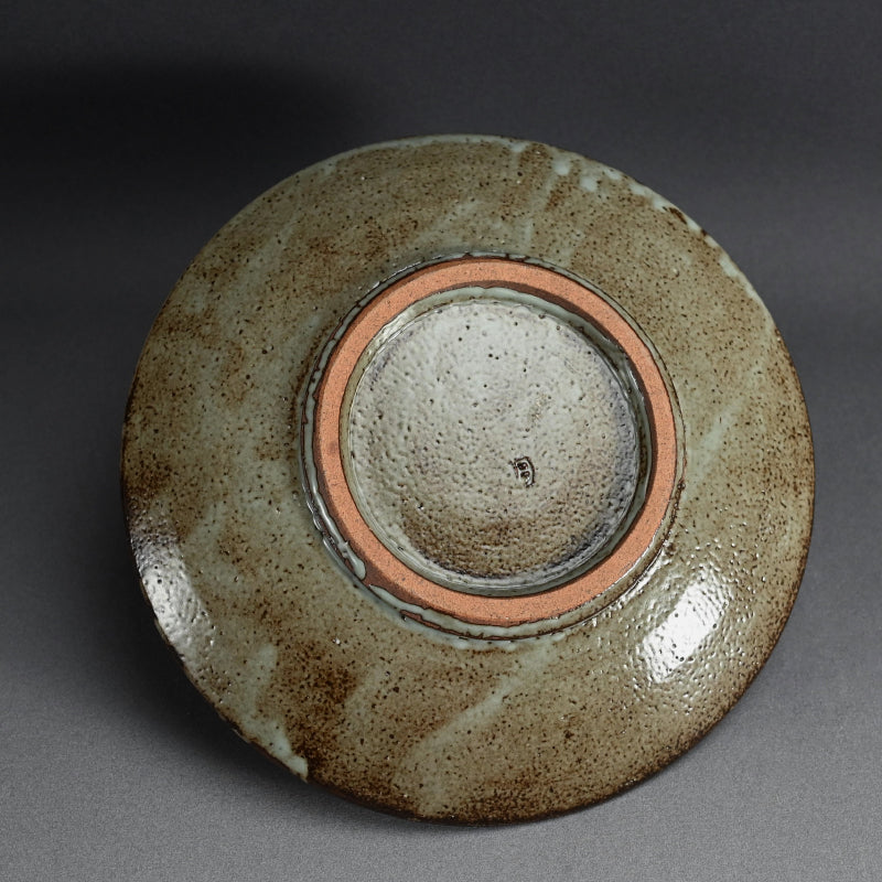 Large Platter by LNT ー島岡 達三 “地釉象嵌縄文皿”