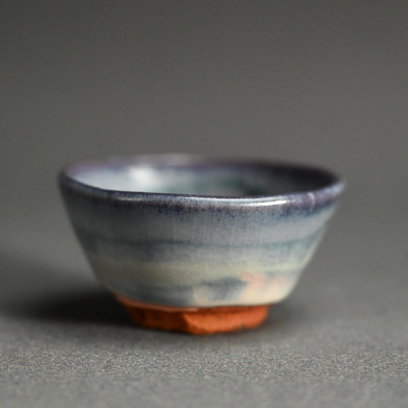 Guinomi Sake cup ー宮下 善繭 “彩泥盃”
