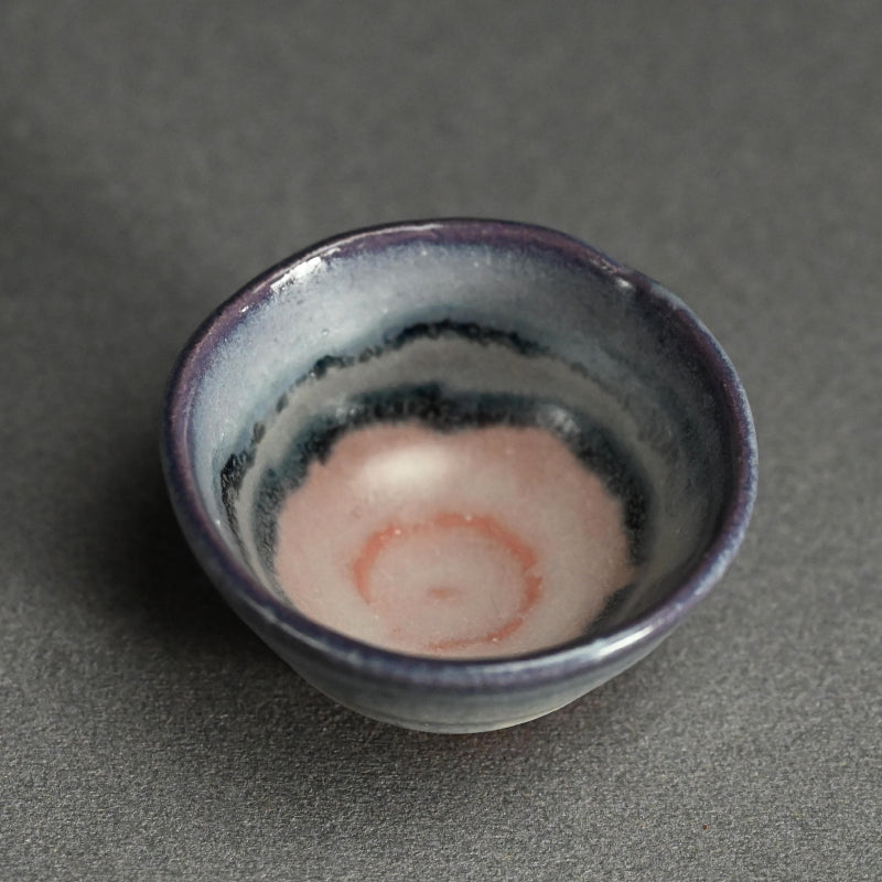 Guinomi Sake cup ー宮下 善繭 “彩泥盃”