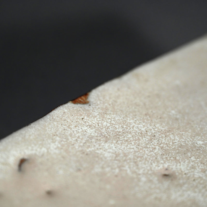 Lavender Hue Hagi Slab Plate ー三輪 栄造 “皿”