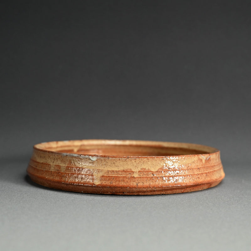 Gohon-style Hagi Plate ー三輪 栄造 “皿”