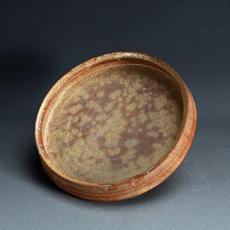Gohon-style Hagi Plate ー三輪 栄造 “皿”