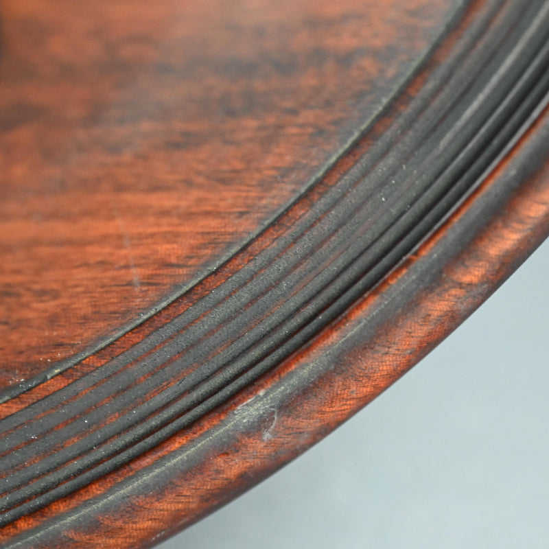 Wooden Tray, Beans by Yabe Takayoshi & Shimizu Hian ー矢部 高義(犀洲), 清水 比庵