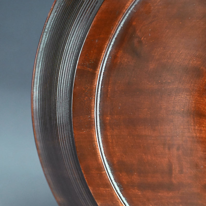 Wooden Tray by Yabe Takayoshi and Shimizu Hian ー矢部 高義(犀洲), 清水 比庵
