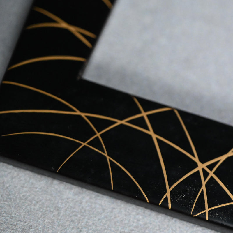 Antique Japanese Rimpa Revival Lacquer Writing Box ー秋草絵硯箱