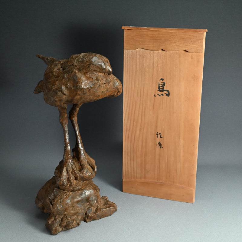 Dry lacquer bird ー番浦 有爾 “乾漆 鳥”