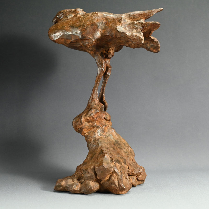 Dry lacquer bird ー番浦 有爾 “乾漆 鳥”