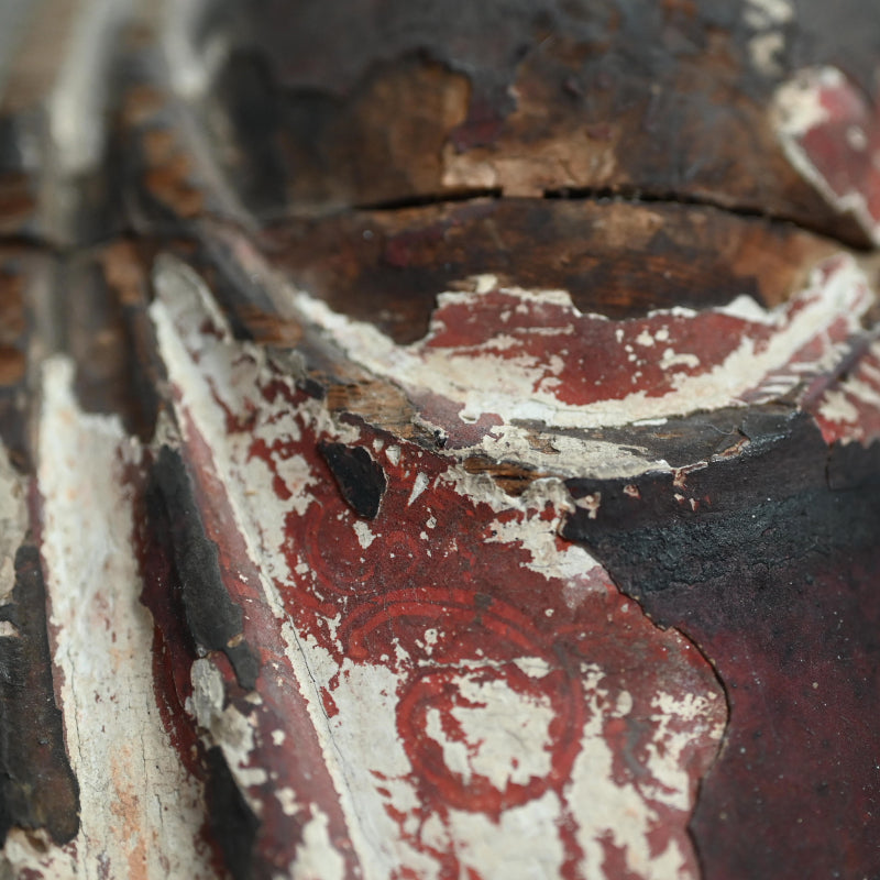 Antique Buddhist Image of the Zen Patriarch Daruma