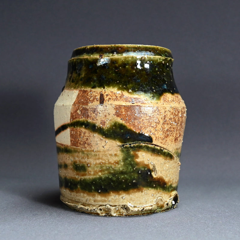 Radical Oribe Tsubo Vase ー鯉江 良二 “壺”